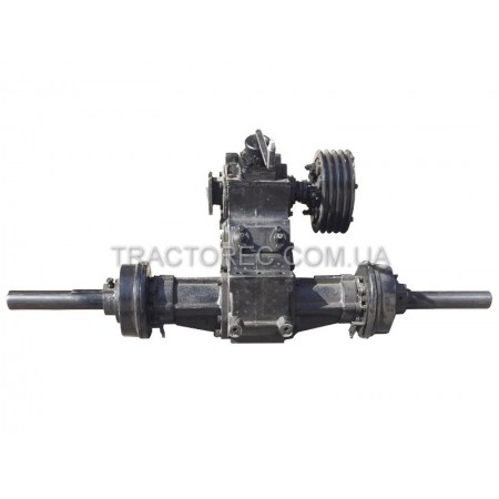 Коробка передач в зборі із гальмівними барабанами та подовженими осями товщина 49мм, блокування коліс, Булат, Форте, ДМТЗ, Зубр, Лідер Коробка передач в зборі із гальмівними барабанами та подовженими осями товщина 49мм, блокування коліс, Булат, Форте, ДМТЗ, Зубр, Лідер